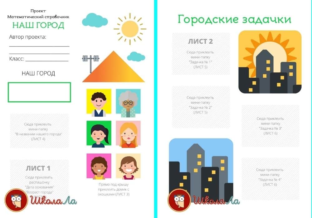 Шаблон проекта 4 класс